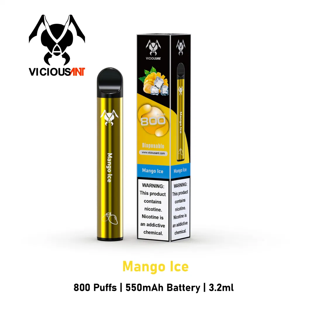 2021 New Arrival Vaping Product Wholesale Different Types Disposable Electronic Cigarette E Liquid Vape