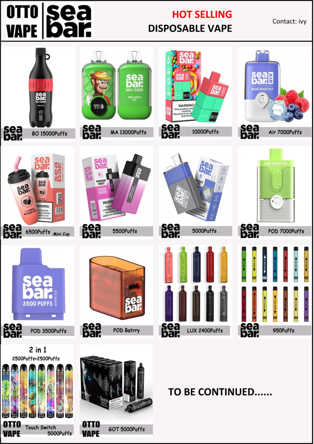 Charged E Cigarettes New Crystal Vapes Disposable Vape Mod Adjustable Airflow Seabar 7000 Puffs Sea Bar 7K Puff 7000puff