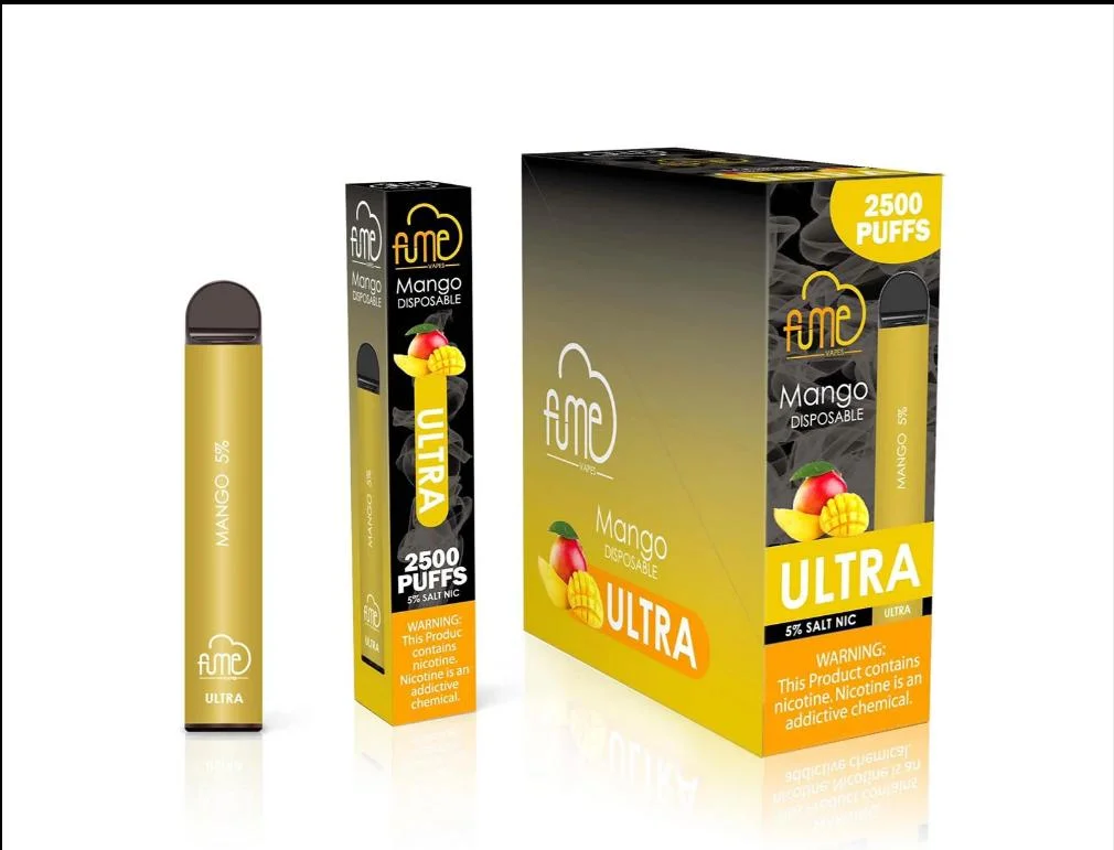 Best Seller Various Tastes Fume Ultra 2500 Puffs Disposable Vape