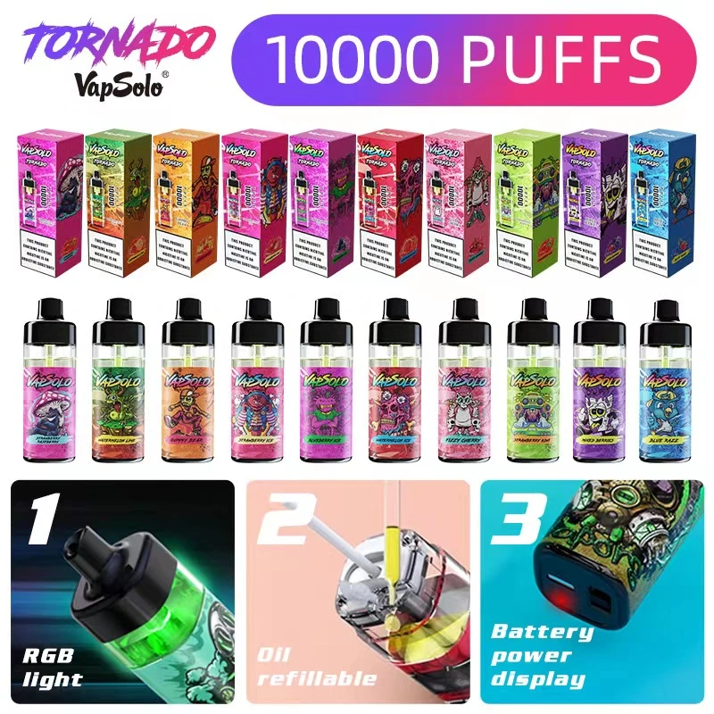 Air Flow Control 7000 Tornado Randm Disposable Vape 9K 10K 12K with 10 Flavors Randm Vape Lost Vape Orion Bar 7500 Puff Disposable Vape Display