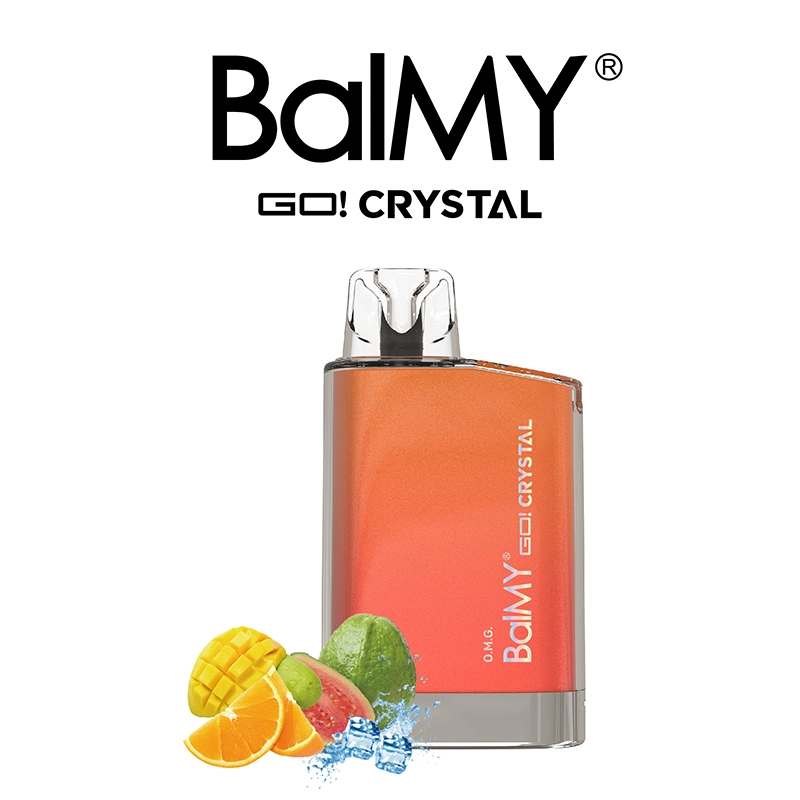 A&D New Offer Balmy Go Crystal 600puffs Ecig Tpd Registered Disposable Vape