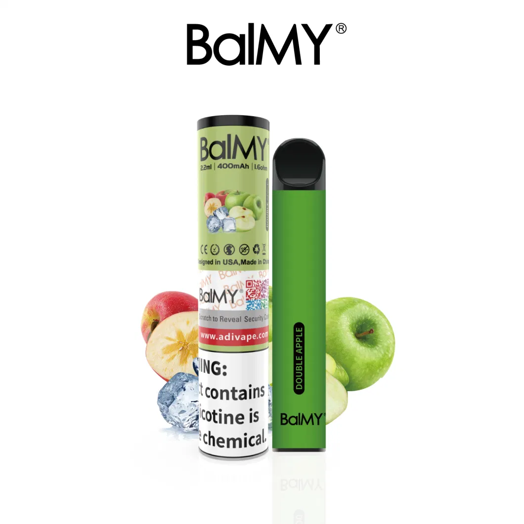 Balmy 500 Puffs Disposable Vape Without Liquid Also Can Customize Zero Nicotine Vape Pod