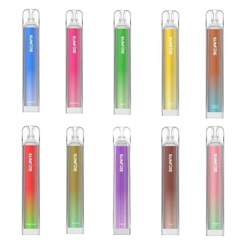 LED Light Crystal Rechargeable Mesh Coil Disposable Nicotine Free Cheap Price