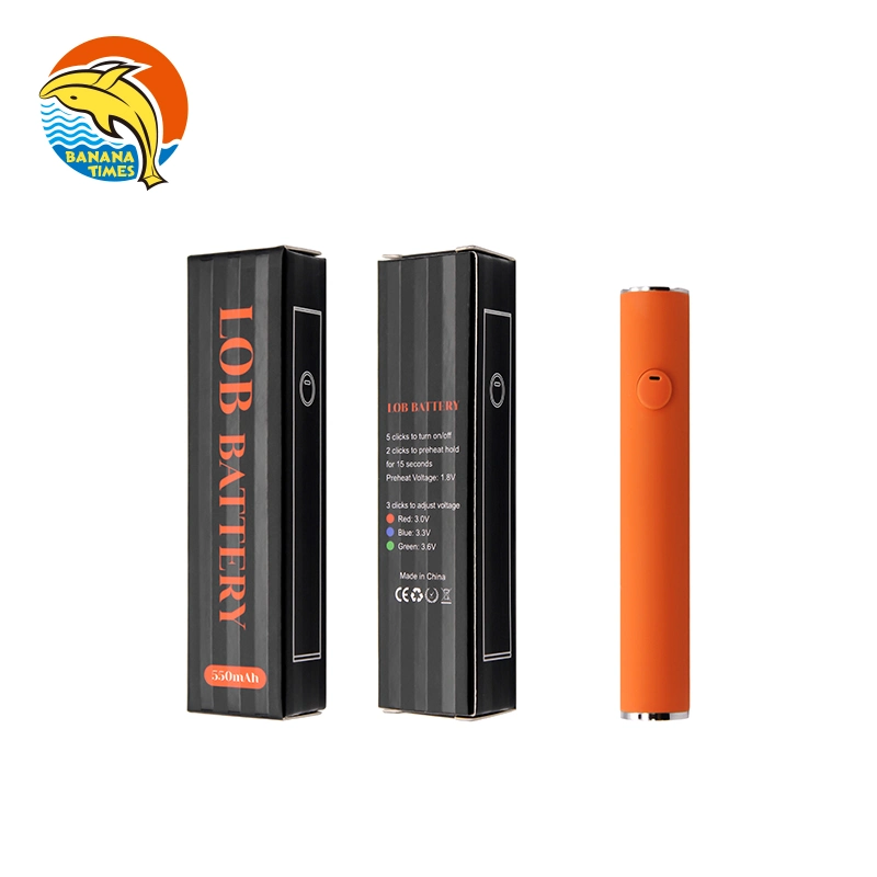 Wholesale Premium Quality Ecig Battery 550mAh Rechargeable Vape Battery