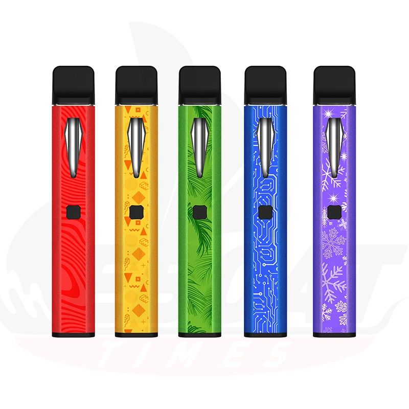 2ml Empty Vape Pen Pod System Preheat Button Delta Hhc Disposable Vape