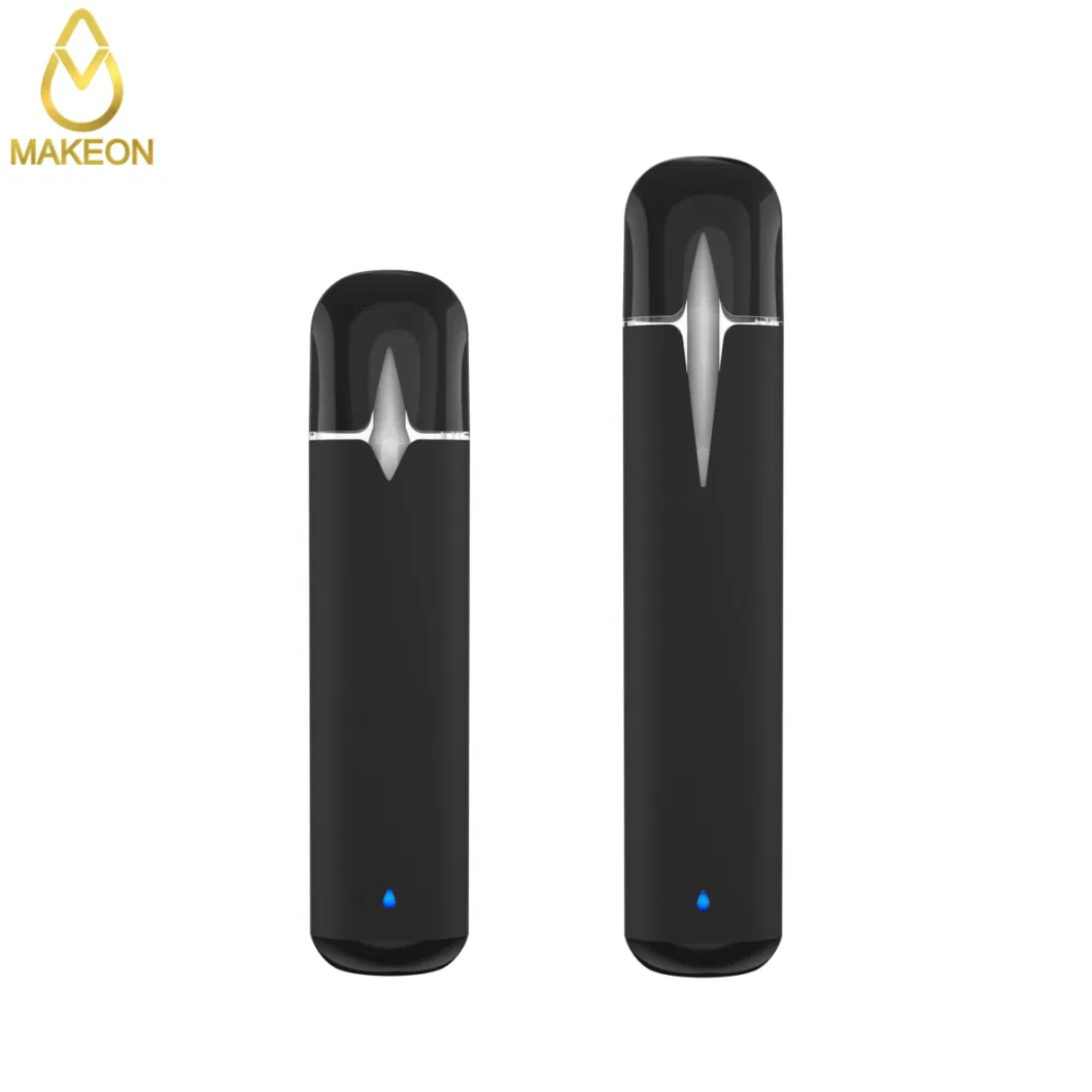 Makeon 2 Gram 2.0ml Bar Disposable Vape Pen Pod Battery Type-C Rechargeable Printing Logo Brand Different Color Name Custom Packaging