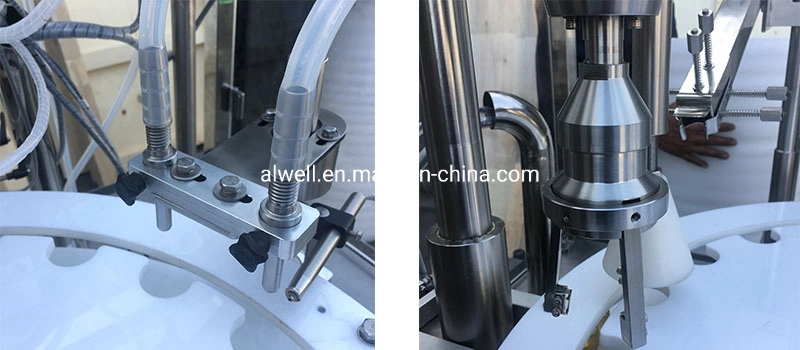 Automatic Rotary Table Cigarette Making Machine/Vial Small Chubby Gorilla Glass Bottle Volume Electric Liquid Filler Filling Machine
