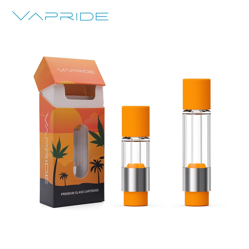 Custom Packaging 510 Thread Empty All Glass Thick Oil Vape Cartridge 0.5ml 1ml 2ml