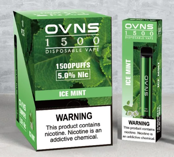 Factory OEM Vape Bar 1500puffs Pen Pod Kits Strawberry Mint Ice Cherry Mango Disposable Vape