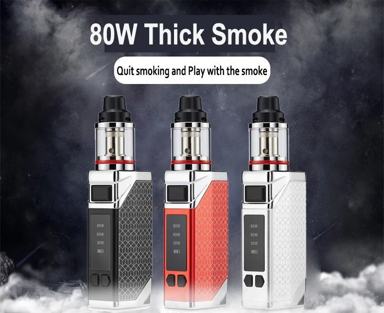 Shenzhen Battery 510 Threaded E-Cig Accessories 30W 60W 80W Vape Box Mod