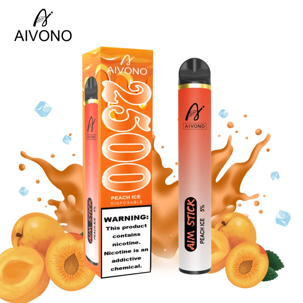 Aivono Disposable Vape Pen Aim Stick 2500puffs 16flavors Vs Bang XXL /Disposable E-Cigarette OEM