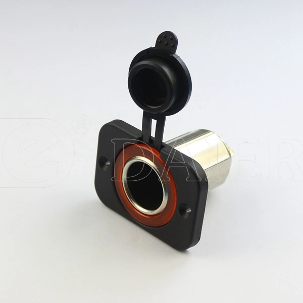 Rear One Hole Panel Mounted Car Cigarette Lighter Socket (DS3204)