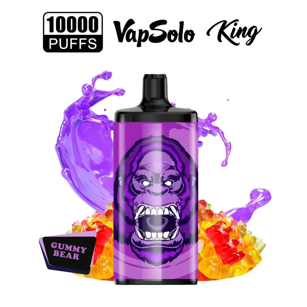 Shenzhen E Cigarette Vapsolo King 10000 10K Puffs Poco E Cig Wholesale Vape Luxtrend Disposable Vape