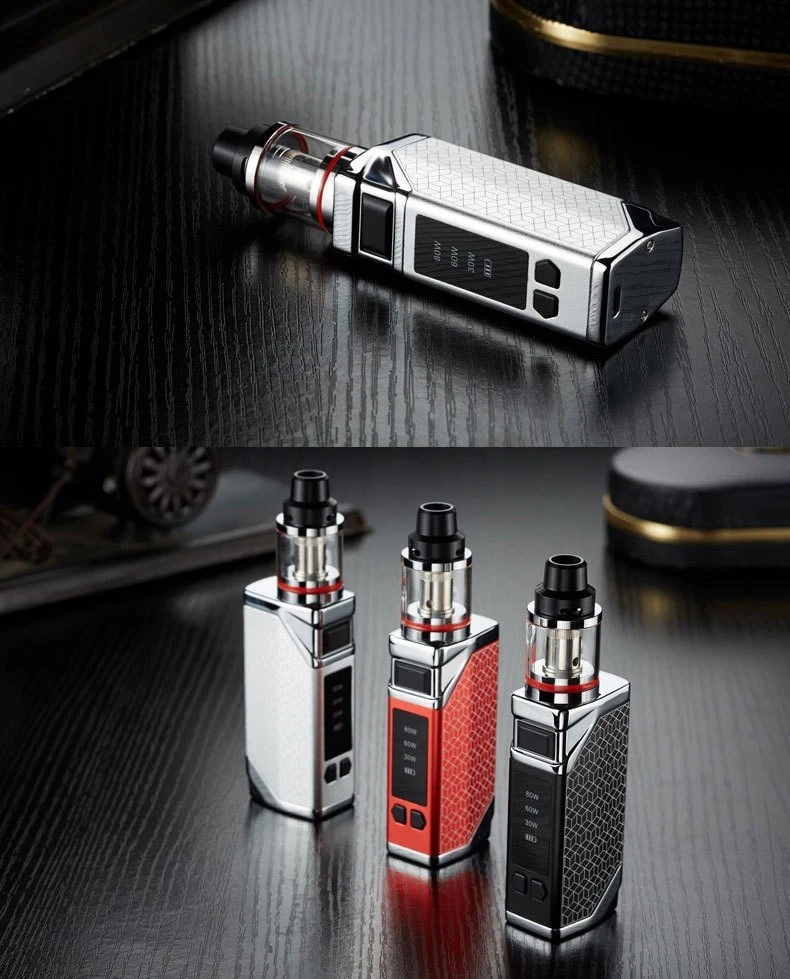 Shenzhen Battery 510 Threaded E-Cig Accessories 30W 60W 80W Vape Box Mod