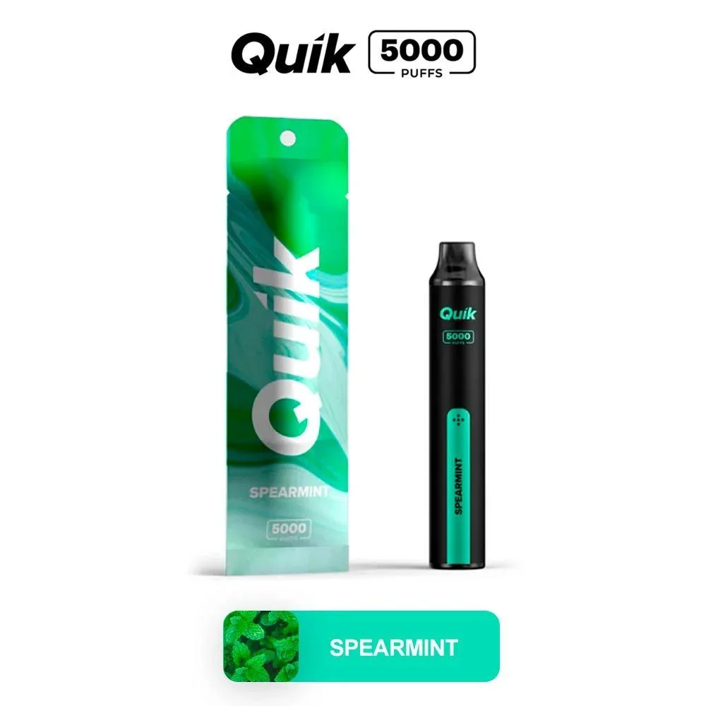 Quik 5000 Puff Custom Logo and Packaging Zbood Battery Future Bar Mini Cup Sigaret Yb013 E Cigarette Dispsoable Vape