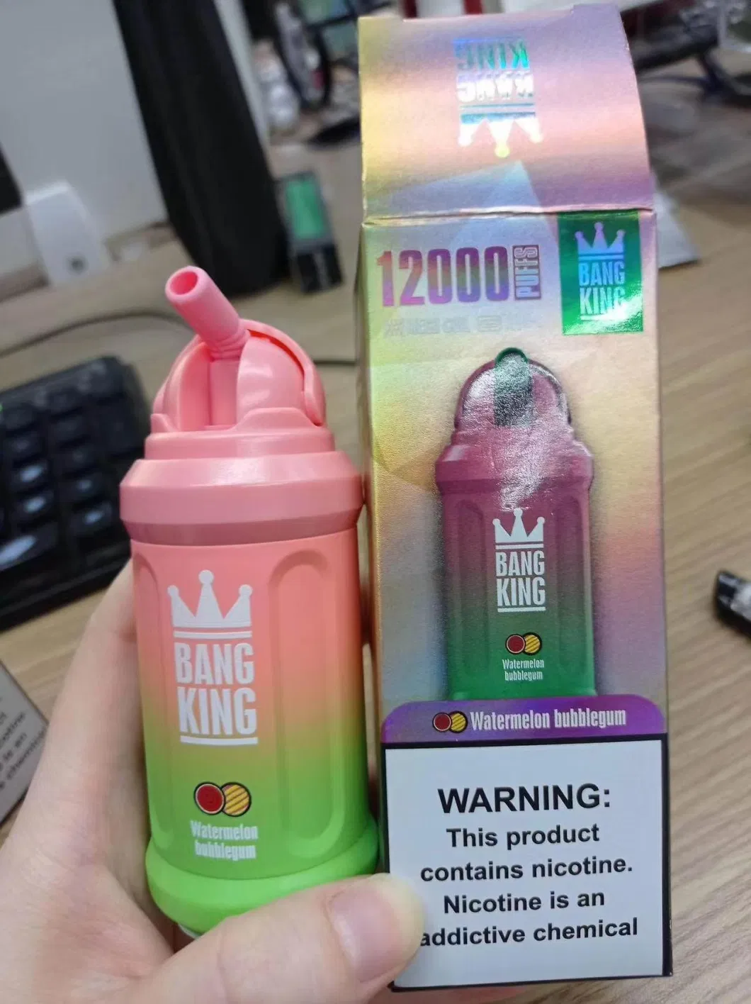 Original Factory Wholesale Bang King 12000 Puffs Disposable Vape Pod