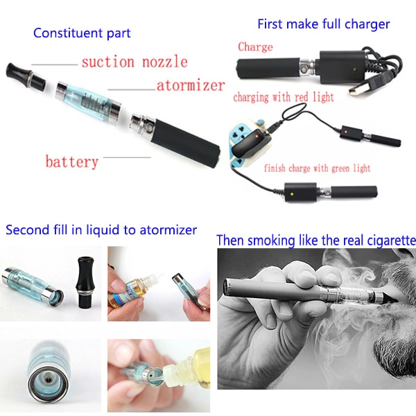 New Design E Cigarette, Ce10 Ecig (EGO Mini CE4) with Factory Price 650mAh Battery