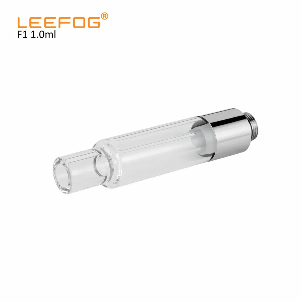 Leefog 0.5ml 1ml 2ml 3ml All Glass 510 Thread Empty Vape Cartridge