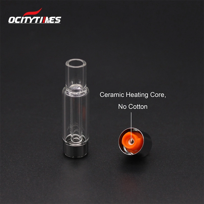 Ocitytimes Ceramic Coil All Glass 510 Thread Lead Free Cartridge for Thick Oil