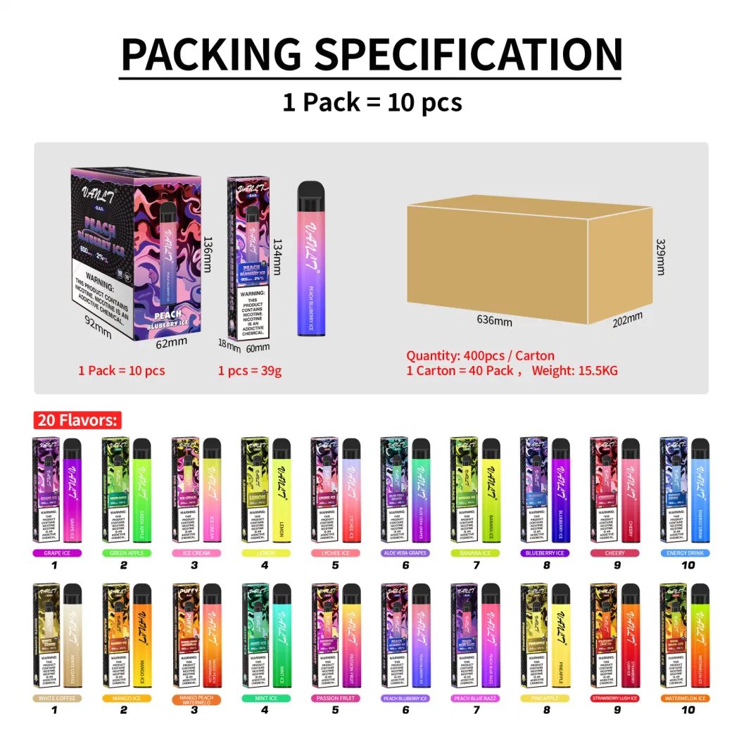 China Wholesale Puff Bar Disposable Pod 800 Puff Bar I Vape Custom Vaporizer E Cigarette Price E Shisha Vape Pen Without Nicotine