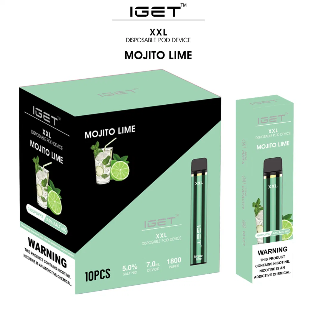 Iget Bar 3500 Puffs Fruit Flavor Iget Legend Disposable Vape Iget Star L7000 Iget Bar Plus 6000 Factory Price