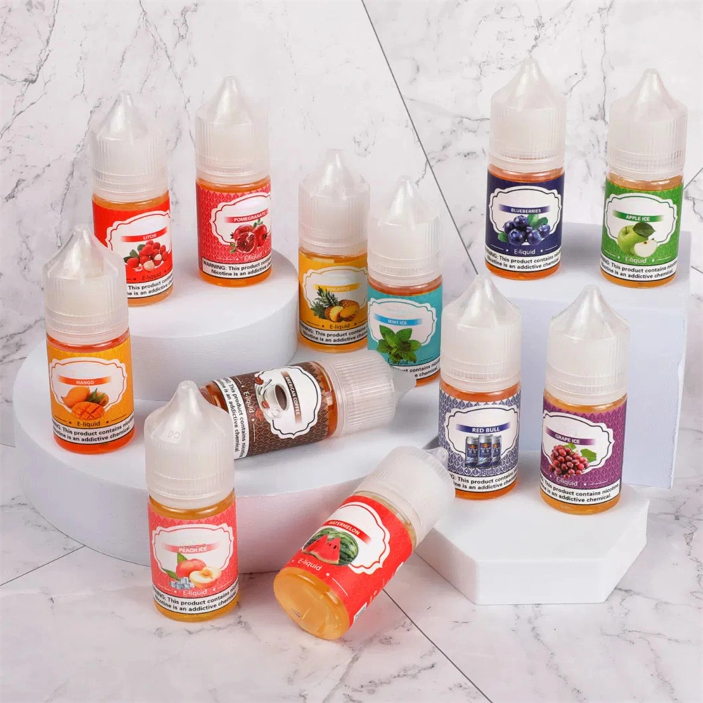 Wholesale 100 Flavors Original E Liquid 0mg 20mg 35mg 50mg 30ml Ejuice for Refillable Pod Disposable Vape
