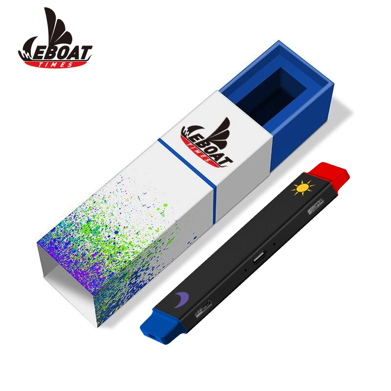 Twinpod Enjoy Dual Strains Empty Rechargeable Vape Pen Custom Design 2000mg Delta- 8 2 in One Disposable Vape