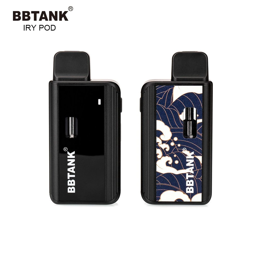 Bbtank 2 Gram Live Resin Vape Postless Disposable Vape Pen Cotton Free 2ml Hhc Oil Pod Dual Airflow