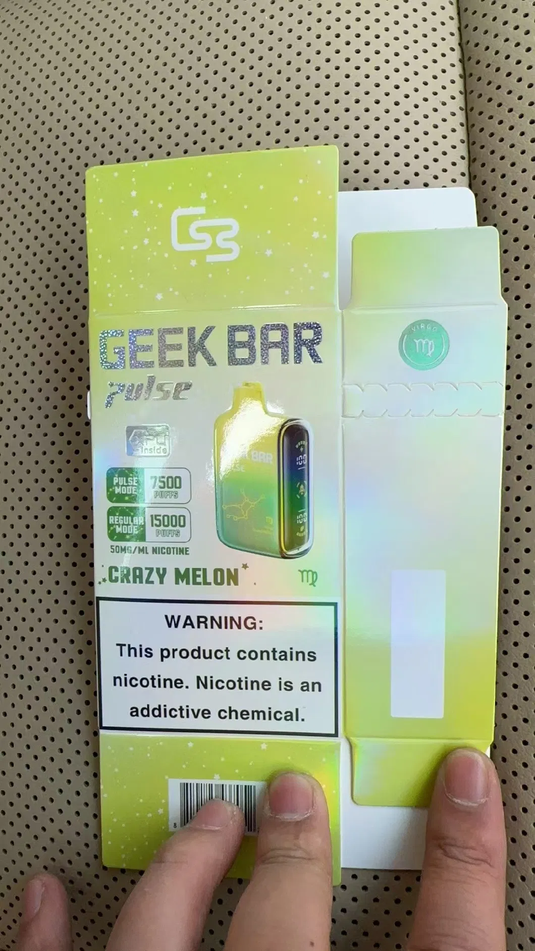 Wholesale I Vape Geek Pluse Vape Bar Dual Mesh Coil HD Display Wholesale Disposable Vape 15000/12000/10000 Puffs Bar E Cigarette Geekvape Geek. Bar