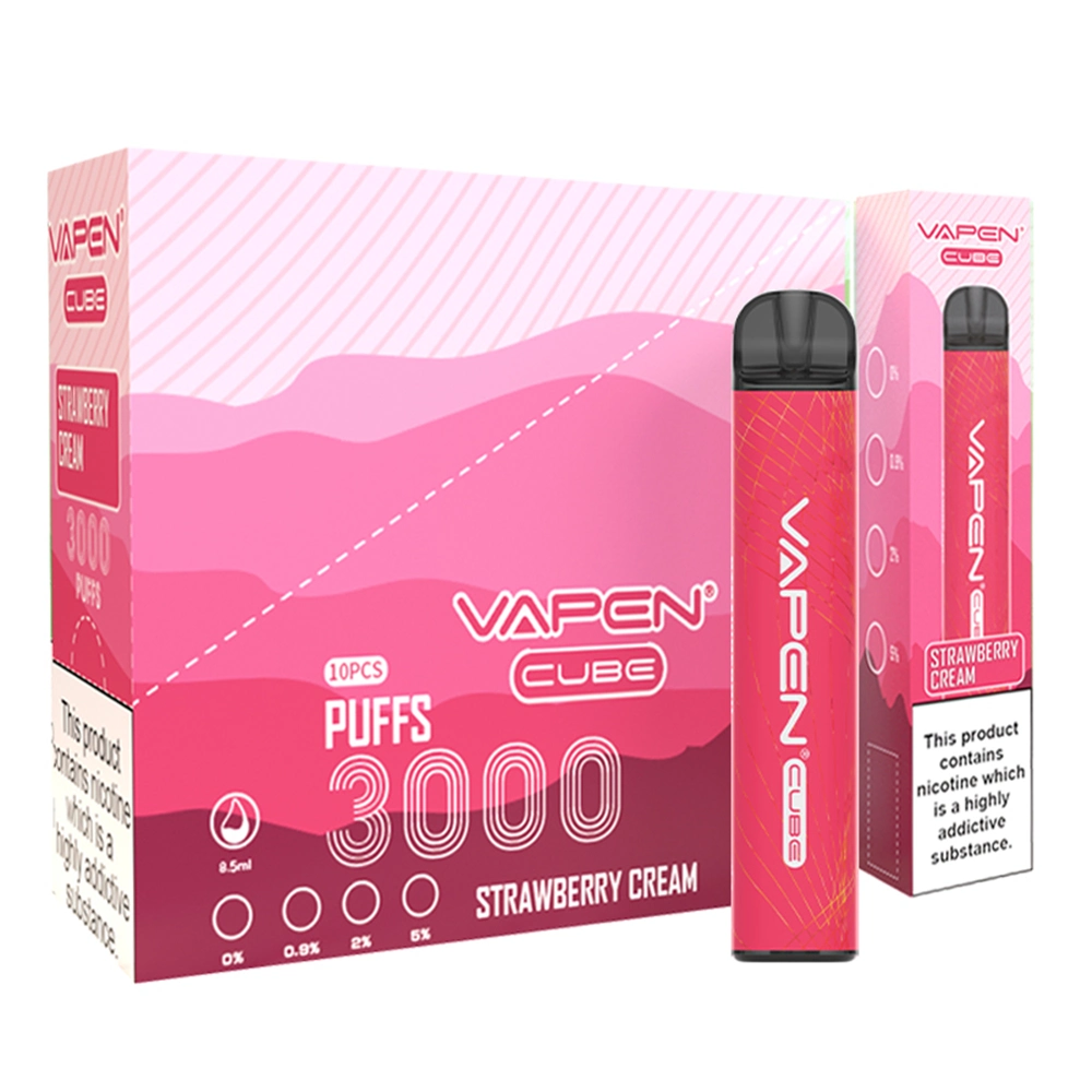 Vapen Cube 3000puffs Fruity Flavors Wholesale Disposable Vape Pen