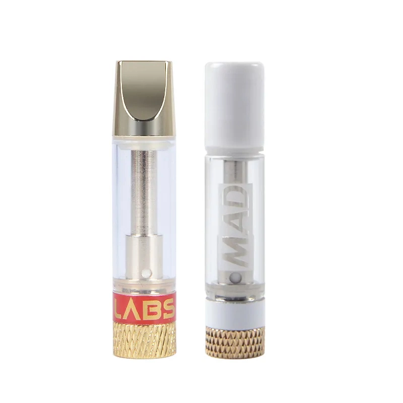 California Empty Mad Labs Tank Atomizer Diposable Vape Pen Pod Packaging 1ml 1.0ml 1000mg 1g 1 0.8ml 0.8 Ml 510 T Threaded Live Resin Ceramic Coil D8 Cartridge