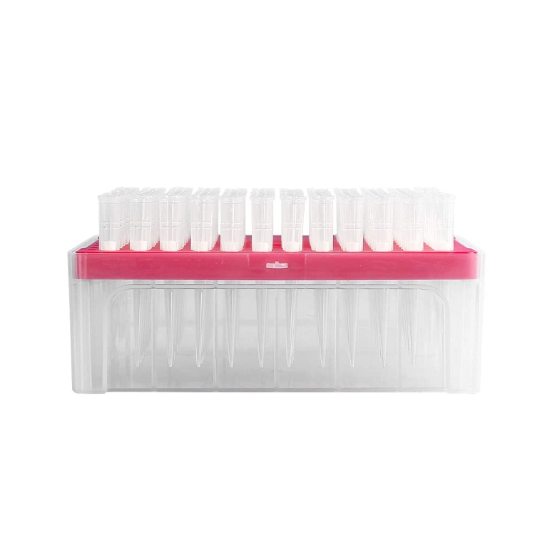 Excellent Price Lab Sterile Rnase Dnase Free Pipette Plastic Tips with Cotton Filter 200UL -1000UL