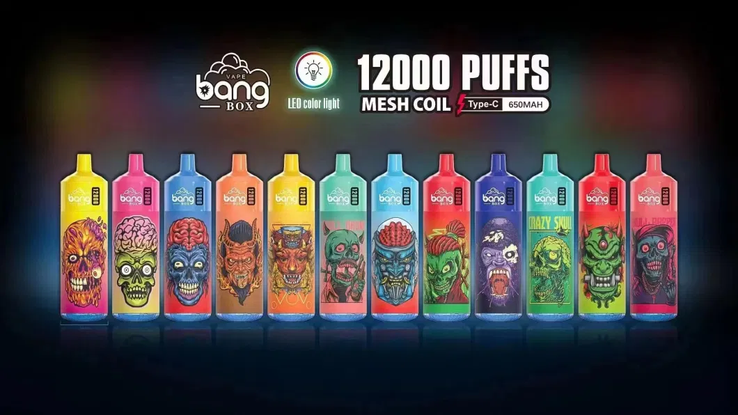 Randm Tornado 9000 Bang Box 12000 Puffs with 23ml E Juice Pod 5% 2% Nic Electronic Cigarette Luckee Wholesale I Vape Disposable Vaper King 12K Vapes