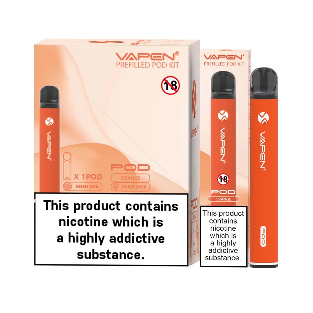 New Mini Disposable Vape Rechargeable Replaceable Pod System E Cigarette Vape Vapen Pre-Filled Pod Kit 2ml Tpd Mhra Certified Germany Spain Wholesale Vapes