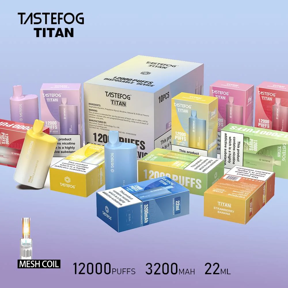 Tastefog Electronic Cigarette Pod Qute 800puffs Wholesale I Vape Disposable Vapor Mod