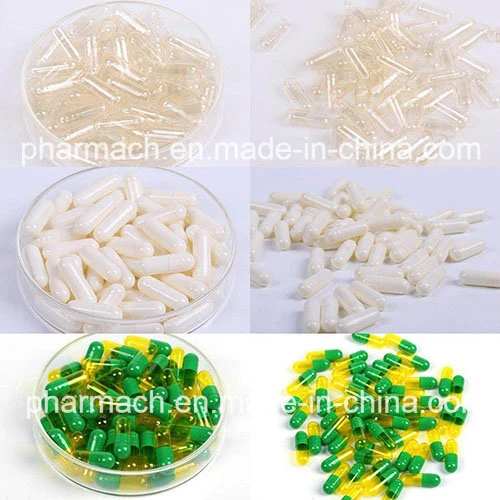 HPMC/Pullulan/Empty/Vegetable/Hard/Gelatin/Halal/Transparent/Size0 Capsule