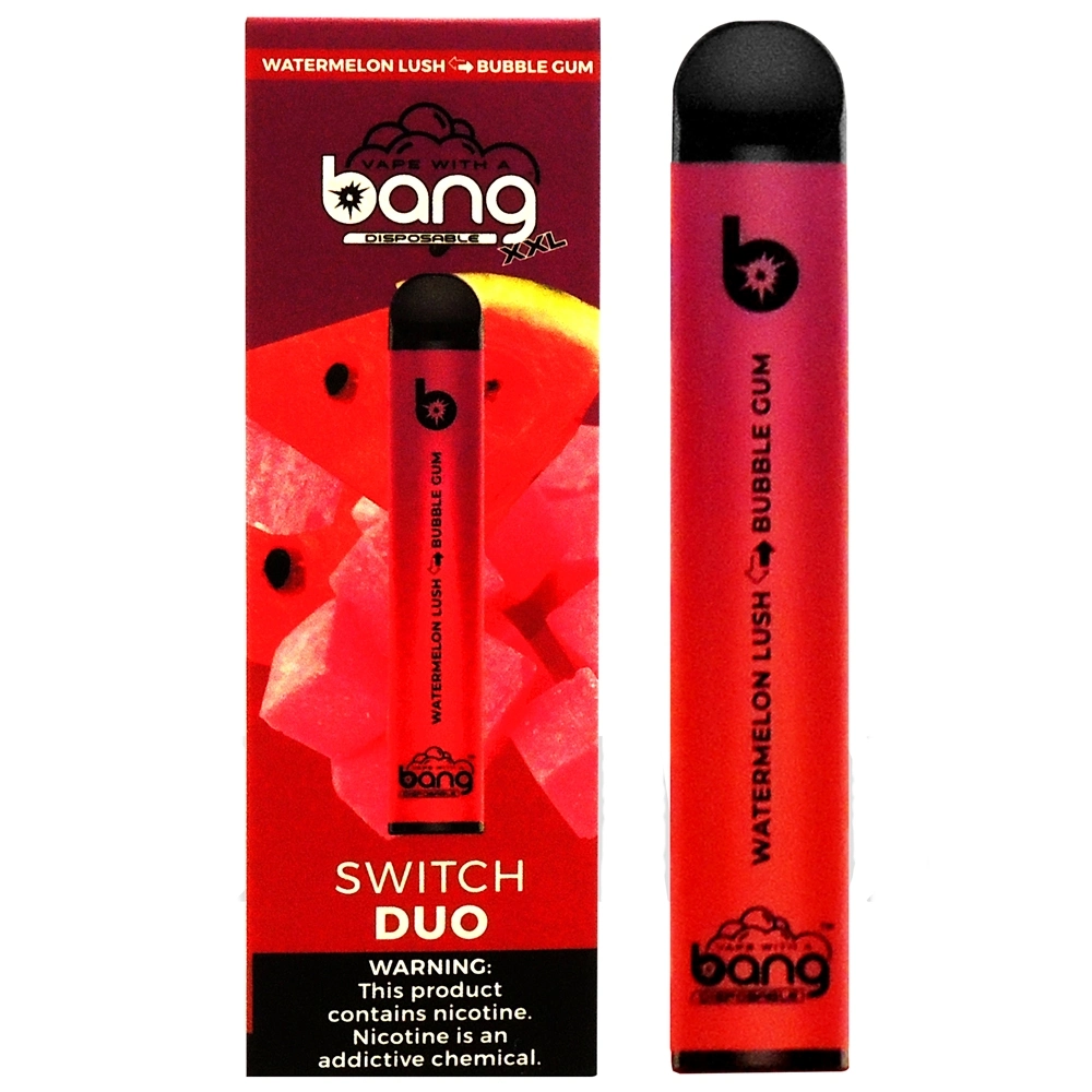 E-Cigarette Bang XXL Swtich Duo 2500 Puffs Disposable Electronic Cigarette Kit Double Flavors 7ml Vape