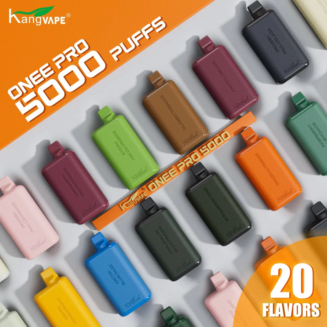 Leather Skin Edition Hot Selling Kangvape Onee PRO 5000 Puffs Menthol Disposable Vape