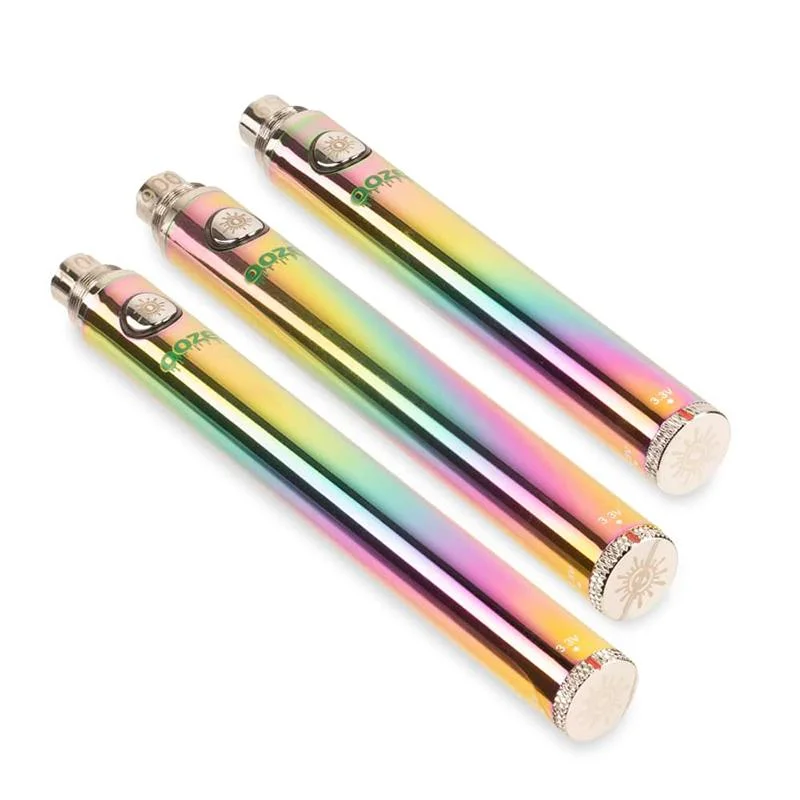 Ooze Twist Rainbow Edition 510 Threaded Battery 650mAh 900mAh 1100mAh Battery