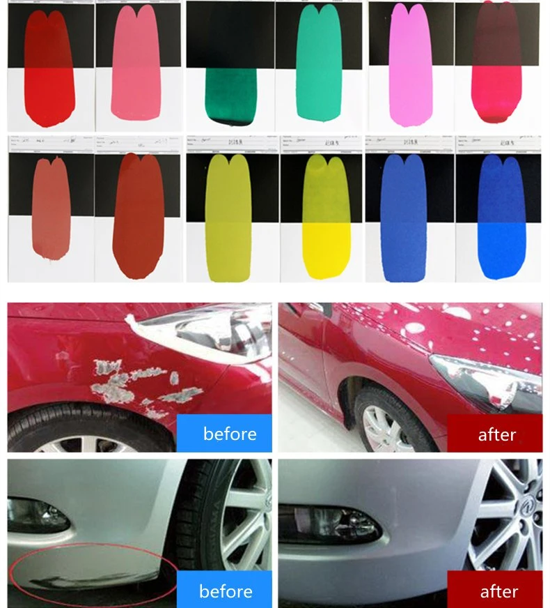 Wide Compatibility and Good Hiding Power 1K Basecoat Auto Coating Silver Color with Excellent Leveling and Chrome Effect