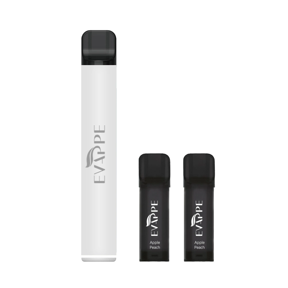 Evappe Mini Pen Vape Kit 2ml Replaceable Pod Atomizer E-Cigarette Starter Kits with Gift Box OEM ODM Availab