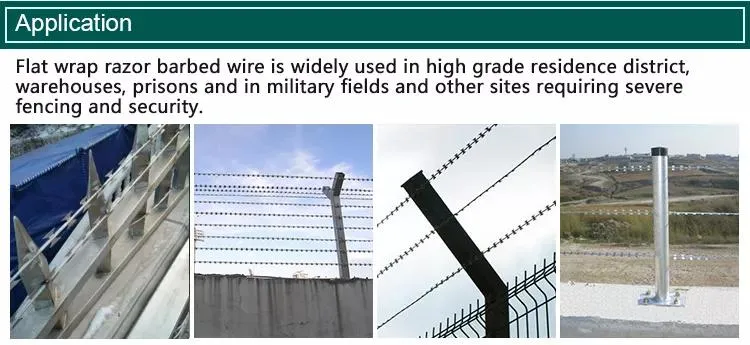 Stainless Steel Concertina Razor Barbed Wire Coil Security Diameter Nigeria Market