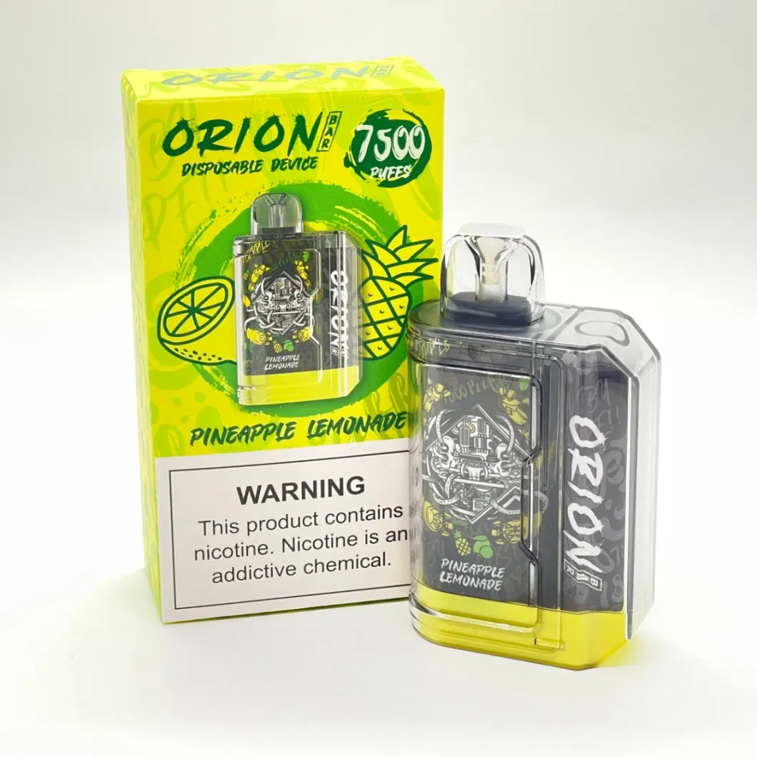 Mini E-Cigarette Authentic Lostvape Orion Bar 7500 Puffs Disposable Vape Kit with Factory Price Fast Delivery