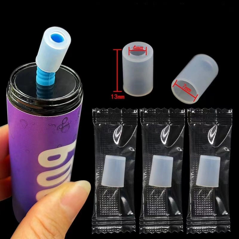 Factroy Wholesale E-Cigarette Drip Tips Disposable Tester Mouthpieces Silicone Drip Tip