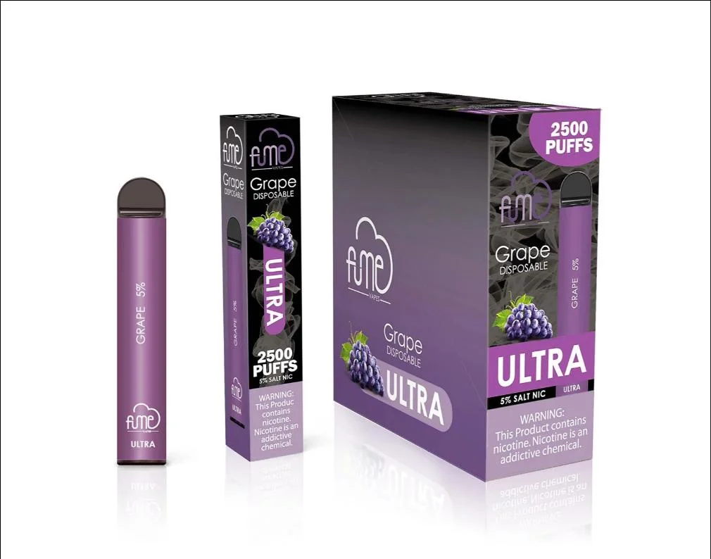 Best Seller Various Tastes Fume Ultra 2500 Puffs Disposable Vape