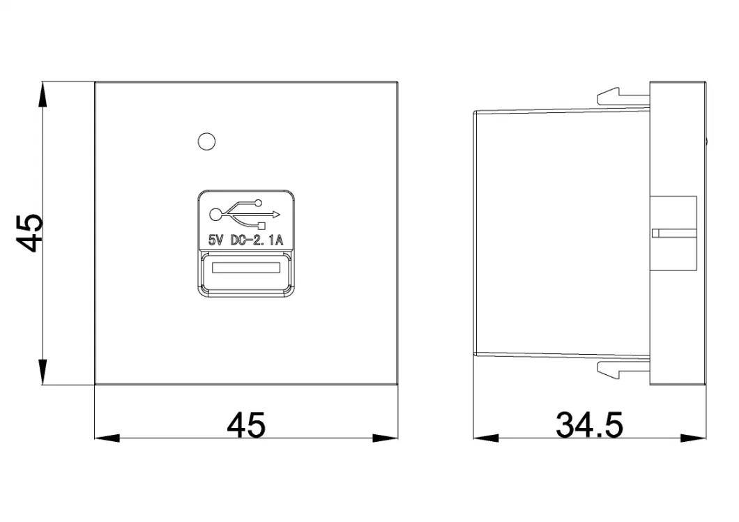 USB Charger Modules Hot Sale 2.1A