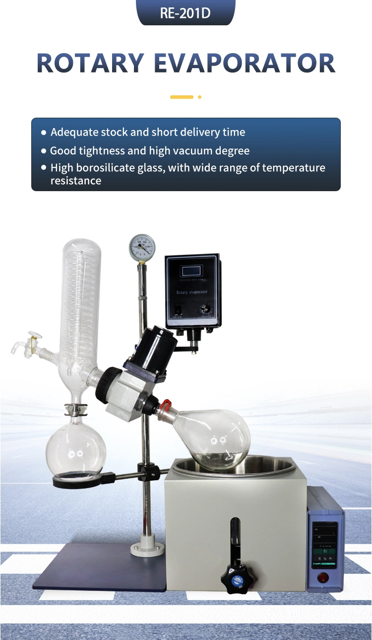 2L 5L 10L 50L Auto Lifting Digital Thin Film Rotary Vaporizer Price Vacuum Ex-Proof Rotary Evaporator Rotovap with Pump Chiller