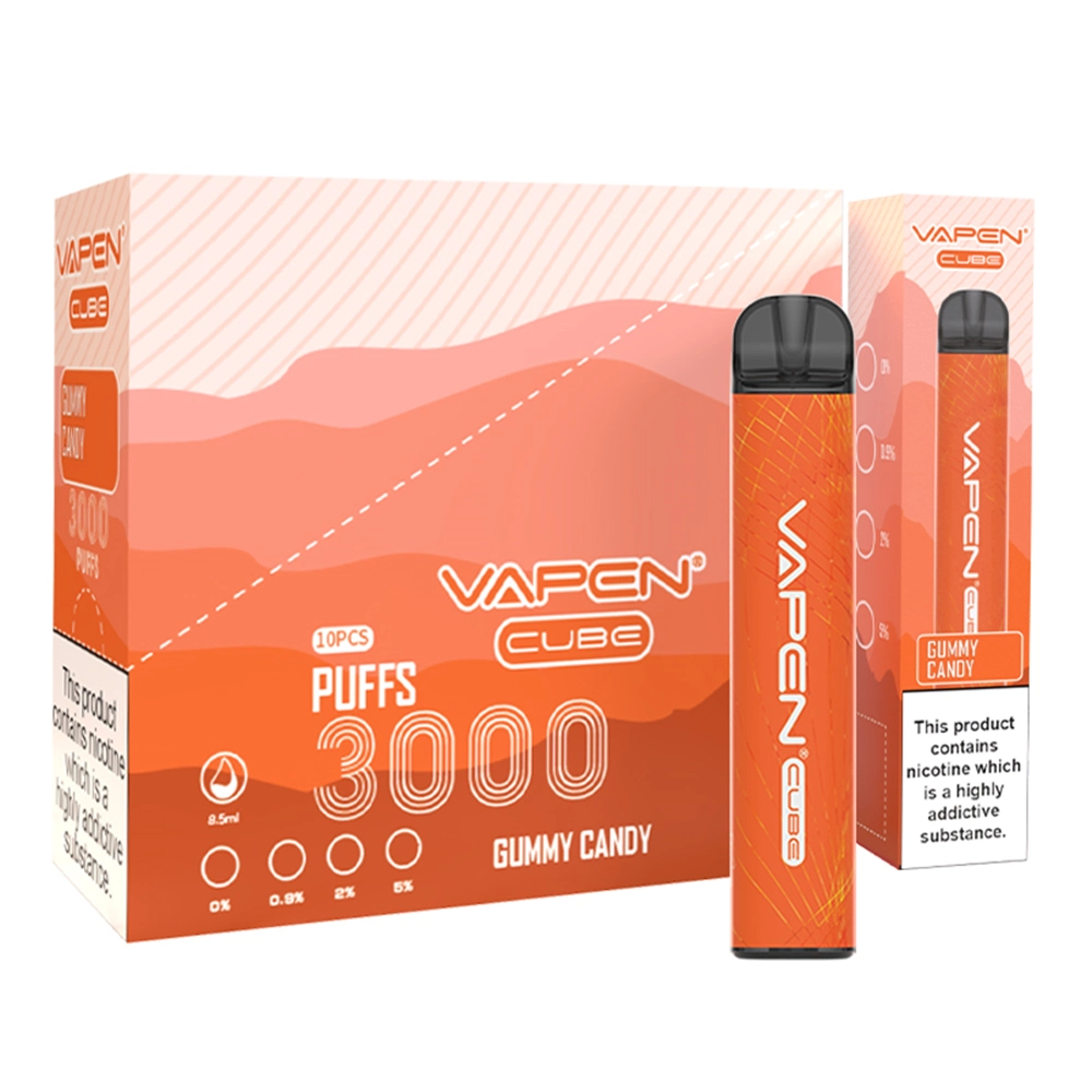 Vapen Cube 3000puffs Fruity Flavors Wholesale Disposable Vape Pen