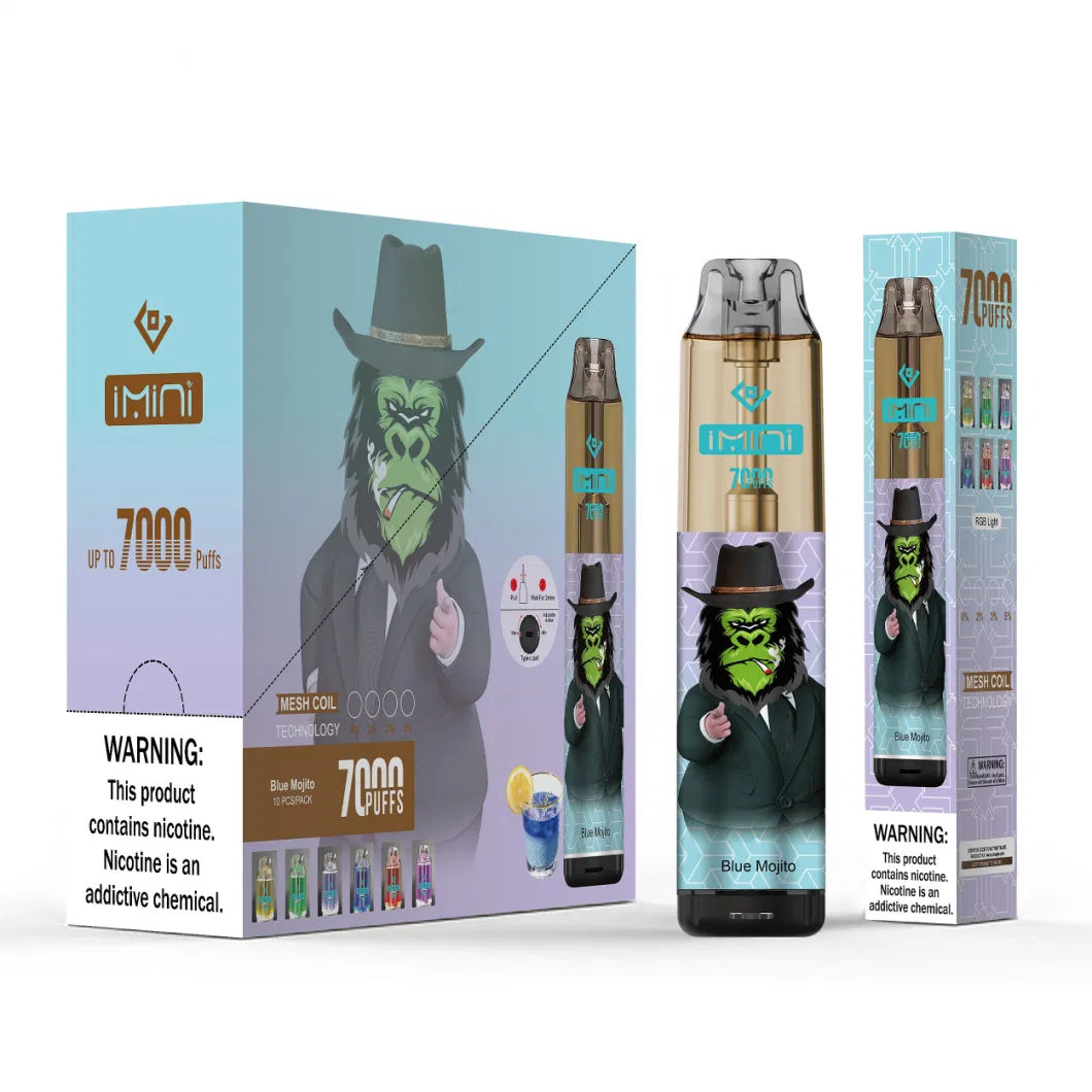 Shopping Imini Best Smoke Electronic Cigarette Price Smoking Disposable Vape Puff Plus 600 1600 2000 5000 6000 7000 8000 9000 10000 9K 10K Spain France