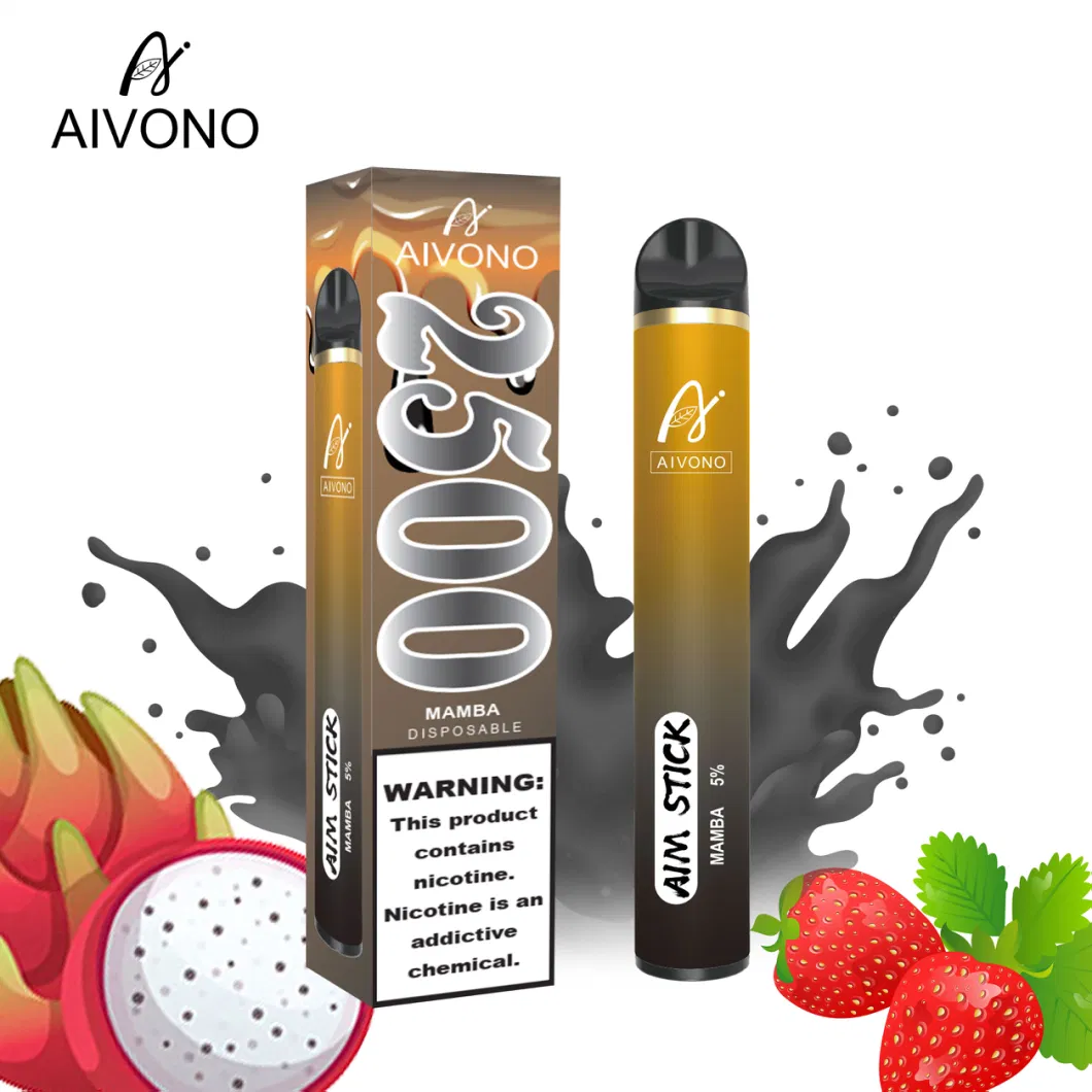 Aivono Disposable Vape Pen Aim Stick 2500puffs 16flavors Vs Bang XXL /Disposable E-Cigarette OEM